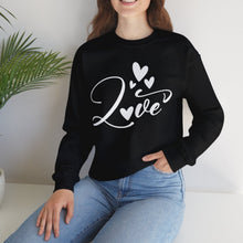 Load image into Gallery viewer, Love Sweatshirt /Valentine's Day Crewneck Sweatshirt