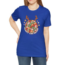 Load image into Gallery viewer, Groovy and Bright /  X'mas Groovy and Bright T-Shirt / Christmas T-Shirts