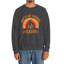 Load image into Gallery viewer, Golf is My Favorite Season Sweatshirt, Golfer Sweatshirt /Unisex Heavy Blend™ Crewneck Sweatshirt
