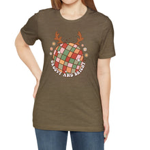 Load image into Gallery viewer, Groovy and Bright /  X'mas Groovy and Bright T-Shirt / Christmas T-Shirts