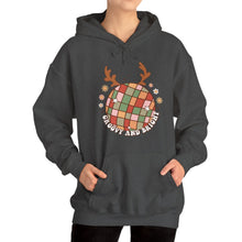 Load image into Gallery viewer, Groovy and Bright Hooded Sweatshirt/X'mas Groovy and Bright Hooded Sweatshirt / Christmas Hooded Sweatshirt