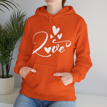 Load image into Gallery viewer, Love Hooded Sweatshirt / Valentine's Day Hooded Sweatshirt