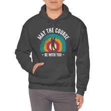 Load image into Gallery viewer, May the Course be with you Hooded Sweatshirt, golf Hooded Sweatshirt /Unisex Heavy Blend™ Hooded Sweatshirt
