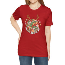Load image into Gallery viewer, Groovy and Bright /  X'mas Groovy and Bright T-Shirt / Christmas T-Shirts
