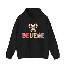 Load image into Gallery viewer, X'mas believer Hooded Sweatshirt / Hooded Sweatshirt for Xmas / Christmas Hooded Sweatshirt