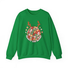 Load image into Gallery viewer, Groovy and Bright X'mas Sweatshirt /Groovy and Bright Crewneck Sweatshirt