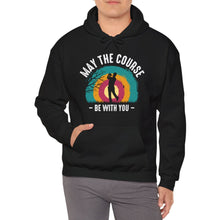 Load image into Gallery viewer, May the Course be with you Hooded Sweatshirt, golf Hooded Sweatshirt /Unisex Heavy Blend™ Hooded Sweatshirt