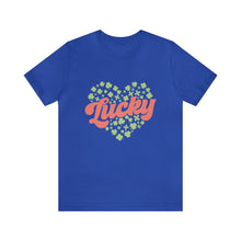 Load image into Gallery viewer, Lucky Tshirt /St. Patrick's Day T-Shirt / St. Patrick's Day shirt