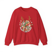 Load image into Gallery viewer, Groovy and Bright X'mas Sweatshirt /Groovy and Bright Crewneck Sweatshirt