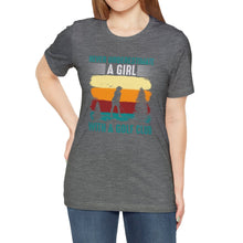 Load image into Gallery viewer, Never Underestimate a Girl with a Golf Club T-shirt, Tshirts for Golfer