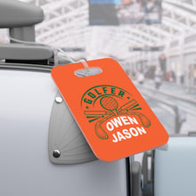 Load image into Gallery viewer, Personalized Golf Bag Tag/Golf Distance Tags - Orange