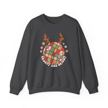 Load image into Gallery viewer, Groovy and Bright X'mas Sweatshirt /Groovy and Bright Crewneck Sweatshirt