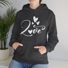 Load image into Gallery viewer, Love Hooded Sweatshirt / Valentine's Day Hooded Sweatshirt