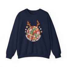 Load image into Gallery viewer, Groovy and Bright X'mas Sweatshirt /Groovy and Bright Crewneck Sweatshirt
