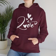 Load image into Gallery viewer, Love Hooded Sweatshirt / Valentine's Day Hooded Sweatshirt