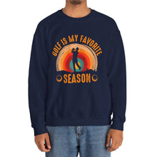 Load image into Gallery viewer, Golf is My Favorite Season Sweatshirt, Golfer Sweatshirt /Unisex Heavy Blend™ Crewneck Sweatshirt