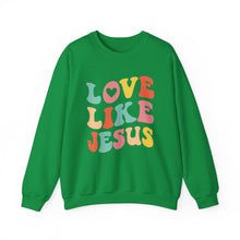 Load image into Gallery viewer, Love like Jesus Sweatshirt /Valentine's Day Crewneck Sweatshirt