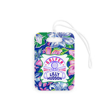 Load image into Gallery viewer, Personalized Lilly 8 golf yardage tag