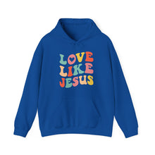 Load image into Gallery viewer, Love like Jesus Hooded Sweatshirt / Valentine's Day Hooded Sweatshirt