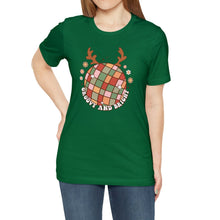 Load image into Gallery viewer, Groovy and Bright /  X'mas Groovy and Bright T-Shirt / Christmas T-Shirts