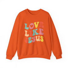 Load image into Gallery viewer, Love like Jesus Sweatshirt /Valentine's Day Crewneck Sweatshirt