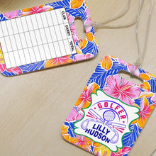 Load image into Gallery viewer, Personalized Lilly 7 golf yardage tag