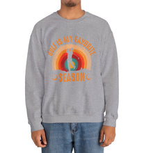 Load image into Gallery viewer, Golf is My Favorite Season Sweatshirt, Golfer Sweatshirt /Unisex Heavy Blend™ Crewneck Sweatshirt