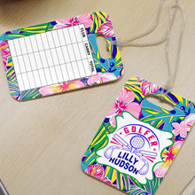 Load image into Gallery viewer, Personalized Lilly 3 golf yardage tag