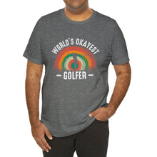 Load image into Gallery viewer, World's Okayest Golfer T-shirt, Tshirts for Golfer