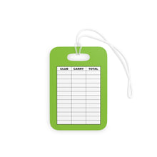 Load image into Gallery viewer, Personalized Golf Bag Tag/Golf Distance Tags - Light Green