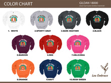 Load image into Gallery viewer, May the Course be with you Sweatshirt, Golfer Sweatshirt /Unisex Heavy Blend™ Crewneck Sweatshirt