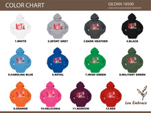 Load image into Gallery viewer, Love More Worry Less Hooded Sweatshirt / Valentine's Day Hooded Sweatshirt