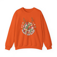 Load image into Gallery viewer, Groovy and Bright X&#39;mas Sweatshirt /Groovy and Bright Crewneck Sweatshirt
