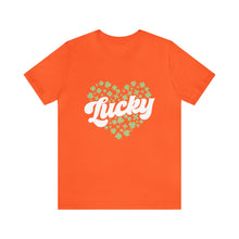 Load image into Gallery viewer, Lucky Tshirt /St. Patrick&#39;s Day T-Shirt / St. Patrick&#39;s Day shirt
