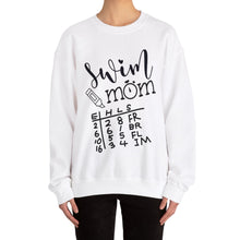 Load image into Gallery viewer, Swim Mom Sweatshirt / swim meet Sweatshirt /Unisex Heavy Blend™ Crewneck Sweatshirt
