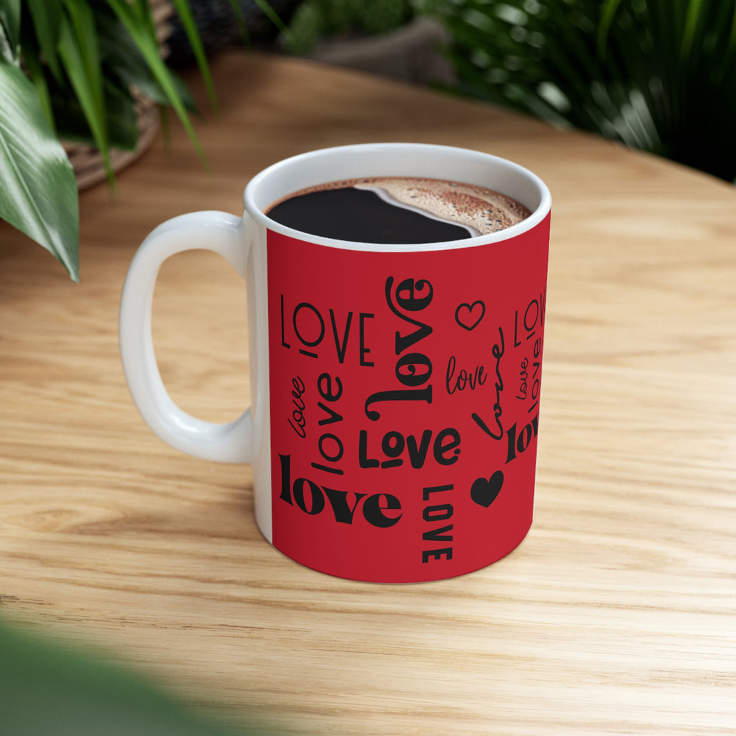 Love Art / Ceramic Mug 11oz