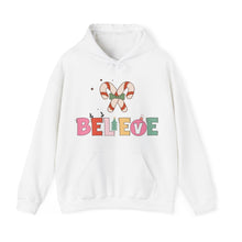 Load image into Gallery viewer, X&#39;mas believer Hooded Sweatshirt / Hooded Sweatshirt for Xmas / Christmas Hooded Sweatshirt
