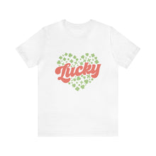 Load image into Gallery viewer, Lucky Tshirt /St. Patrick&#39;s Day T-Shirt / St. Patrick&#39;s Day shirt
