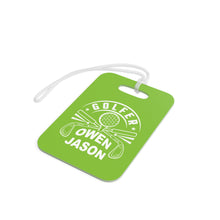 Load image into Gallery viewer, Personalized Golf Bag Tag/Golf Distance Tags - Light Green
