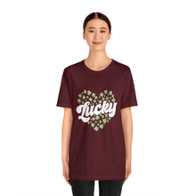 Load image into Gallery viewer, Lucky Tshirt /St. Patrick&#39;s Day T-Shirt / St. Patrick&#39;s Day shirt
