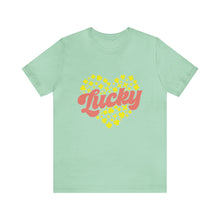 Load image into Gallery viewer, Lucky Tshirt /St. Patrick&#39;s Day T-Shirt / St. Patrick&#39;s Day shirt
