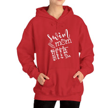 Load image into Gallery viewer, Swim Mom Hooded Sweatshirt / swim meet Hooded Sweatshirt /Unisex Heavy Blend™ Hooded Sweatshirt
