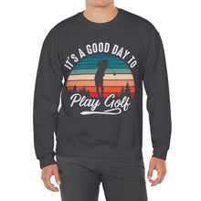 Load image into Gallery viewer, It&#39;s a good day to play golf Sweatshirt, Golfer Sweatshirt /Unisex Heavy Blend™ Crewneck Sweatshirt
