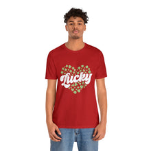 Load image into Gallery viewer, Lucky Tshirt /St. Patrick&#39;s Day T-Shirt / St. Patrick&#39;s Day shirt
