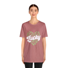 Load image into Gallery viewer, Lucky Tshirt /St. Patrick&#39;s Day T-Shirt / St. Patrick&#39;s Day shirt
